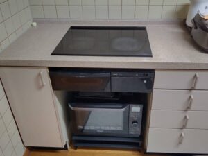 静岡キッチン取付け隊　IHヒーターの取替　施工前
